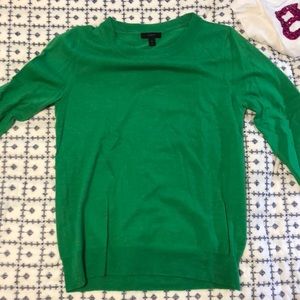 Green J. Crew Sweater